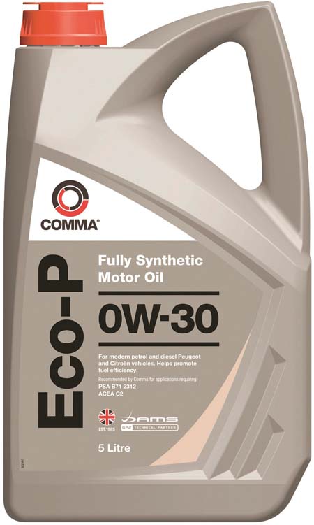 Масло моторное синтетическое - Comma Eco-P 0W-30, 5л